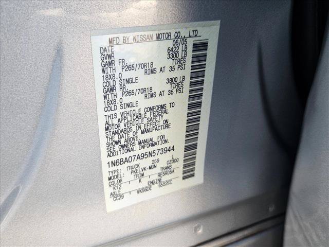 Used 2005 Nissan Titan LE RWD image 9