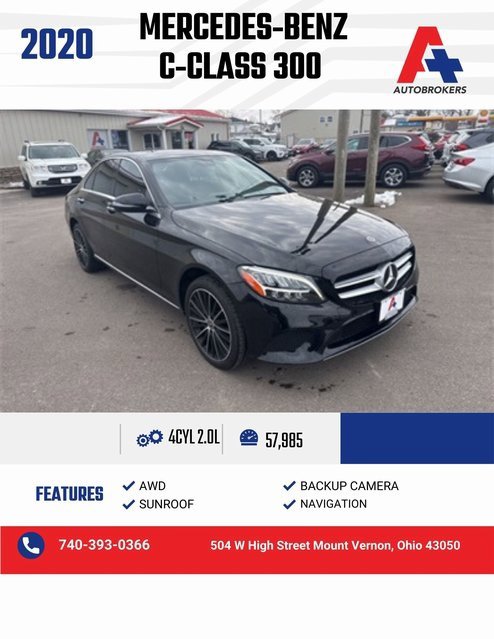 Used 2020 Mercedes-Benz C 300 4MATIC Sedan image 1