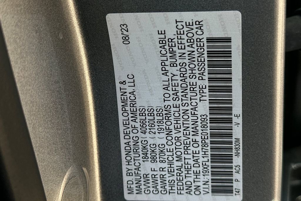 Certified 2023 Honda Civic EX-L image 32