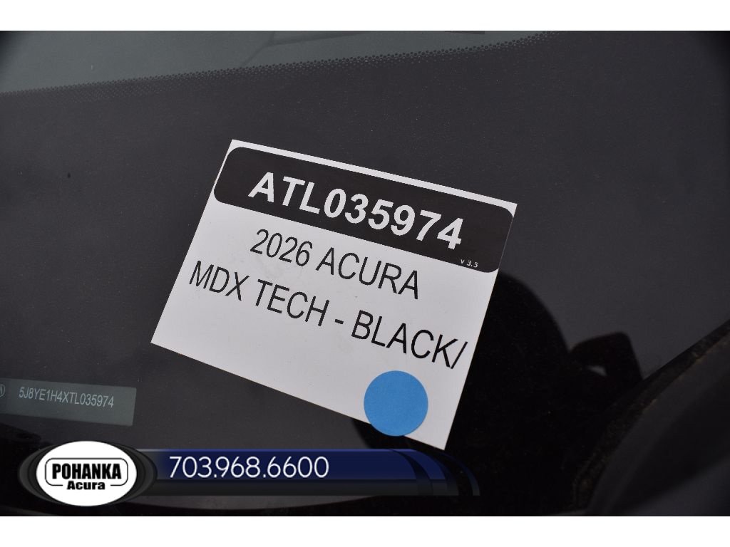 New 2026 Acura MDX w/ Technology Package AWD/4WD image 37