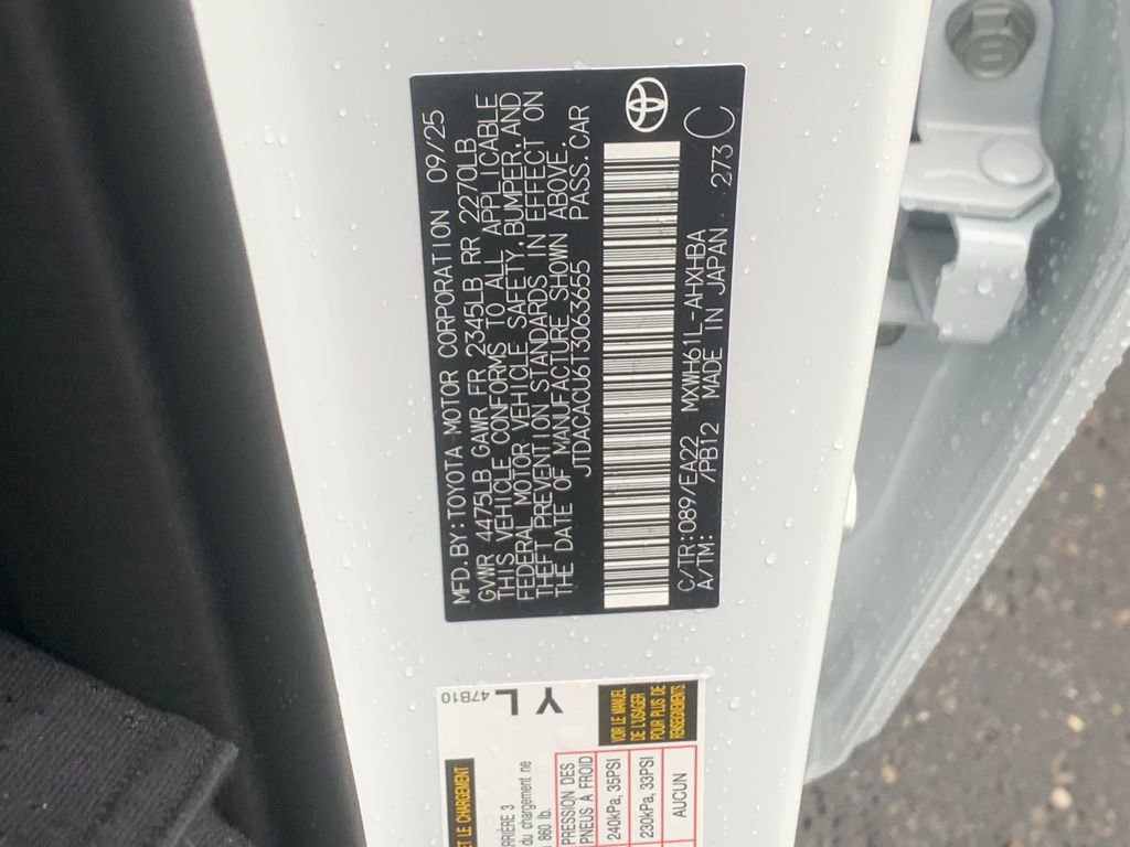 New 2026 Toyota Prius XSE Premium image 33