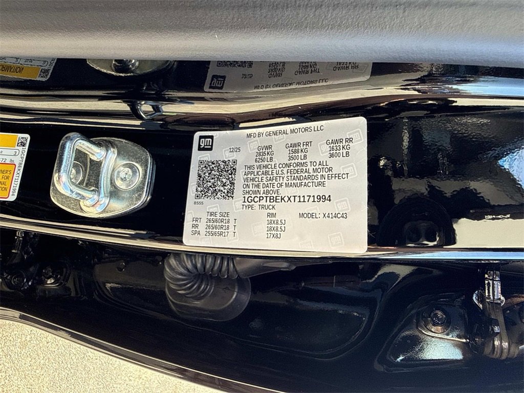 New 2026 Chevrolet Colorado W/T w/ WT Custom Package image 30