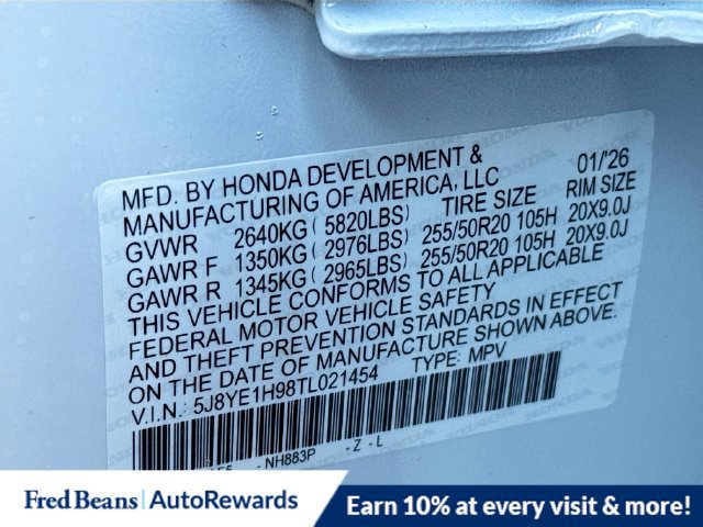 New 2026 Acura MDX A-Spec w/ Advance Package AWD/4WD image 39