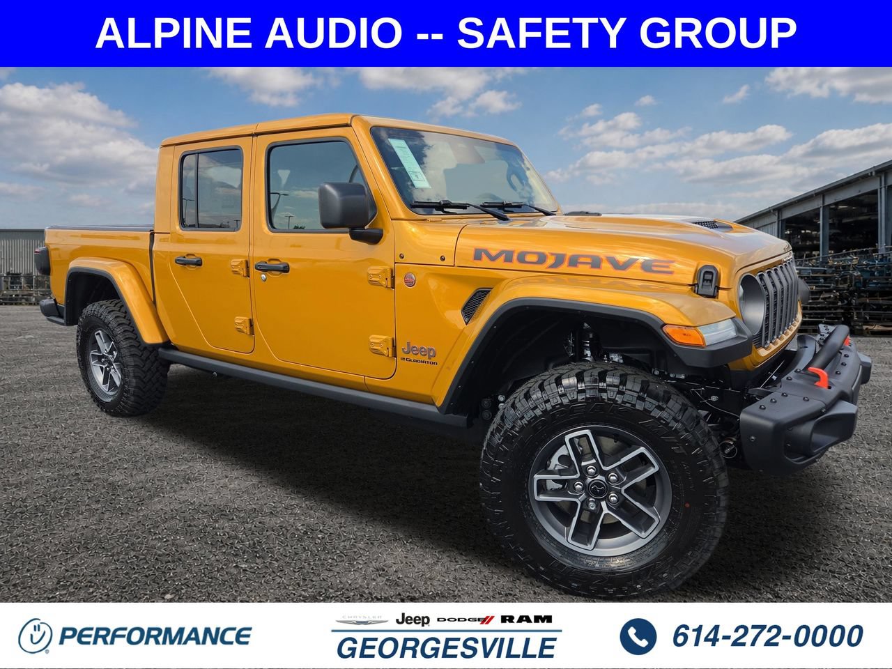 New 2026 Jeep Gladiator Mojave w/ Steel Bumper Group