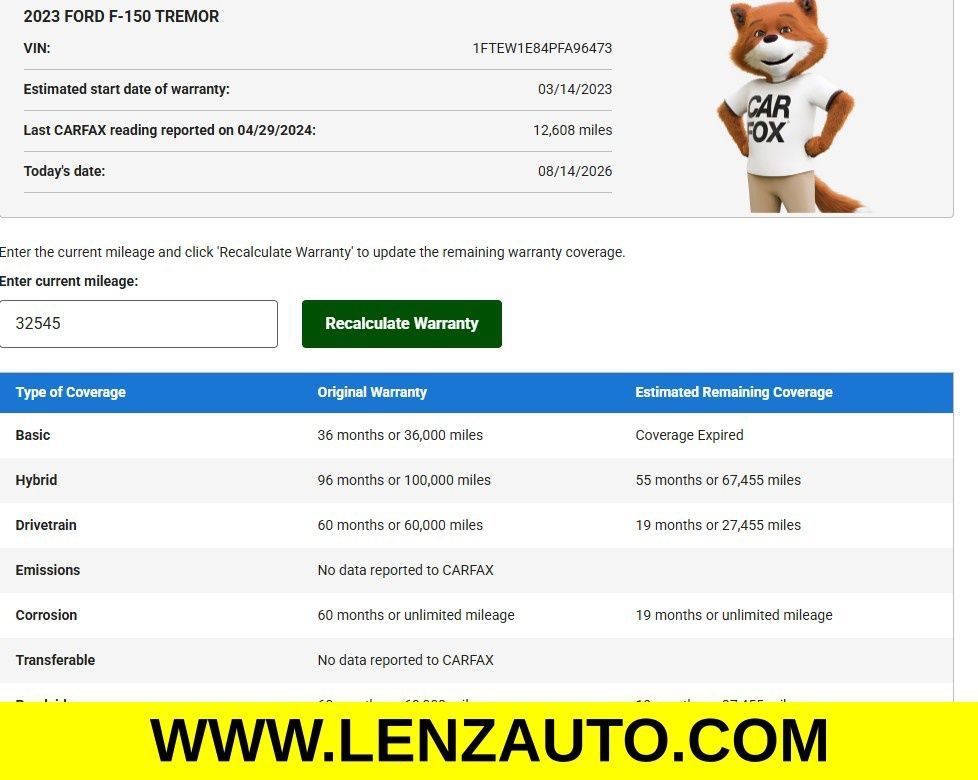 Used 2023 Ford F150 Tremor AWD/4WD image 75