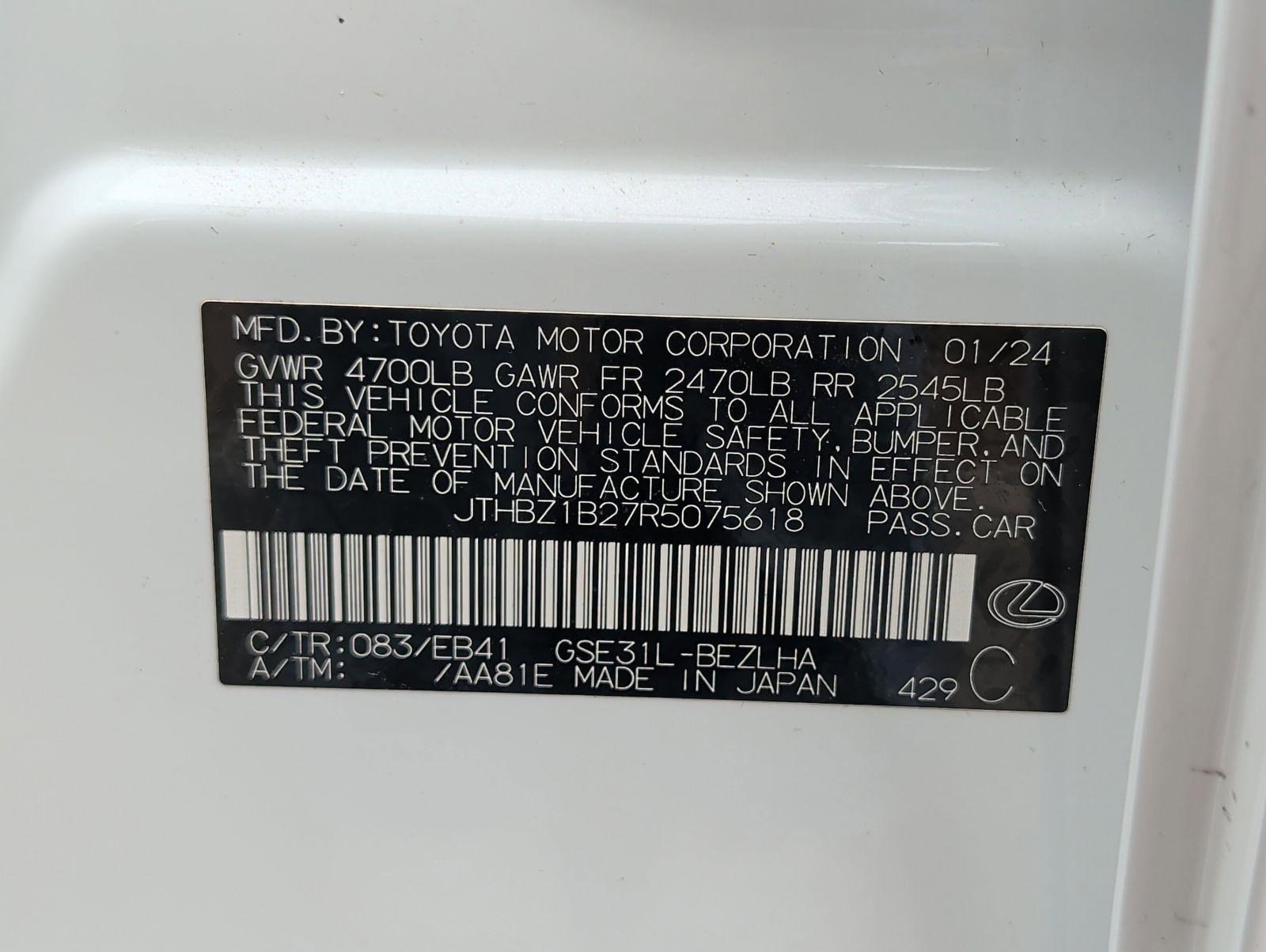 Certified 2024 Lexus IS 350 F Sport w/ Accessory Package 2 RWD image 29