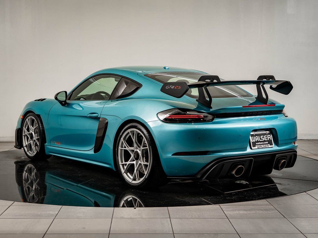 Certified 2024 Porsche 718 Cayman GT4 RS w/ Weissach Package RWD image 3