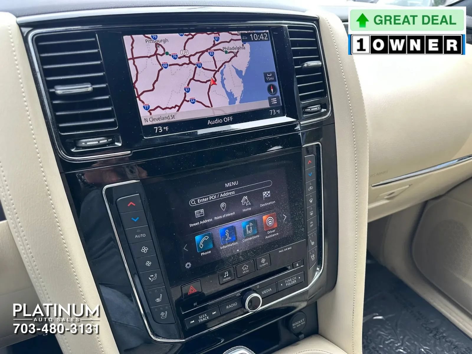 Used 2021 INFINITI QX80 Sensory w/ All-Season Package AWD/4WD image 12