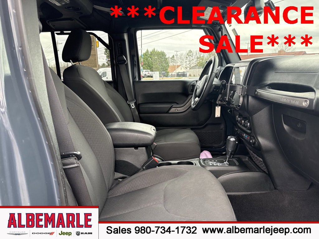 Used 2017 Jeep Wrangler Unlimited Sport w/ Quick Order Package 24S image 27