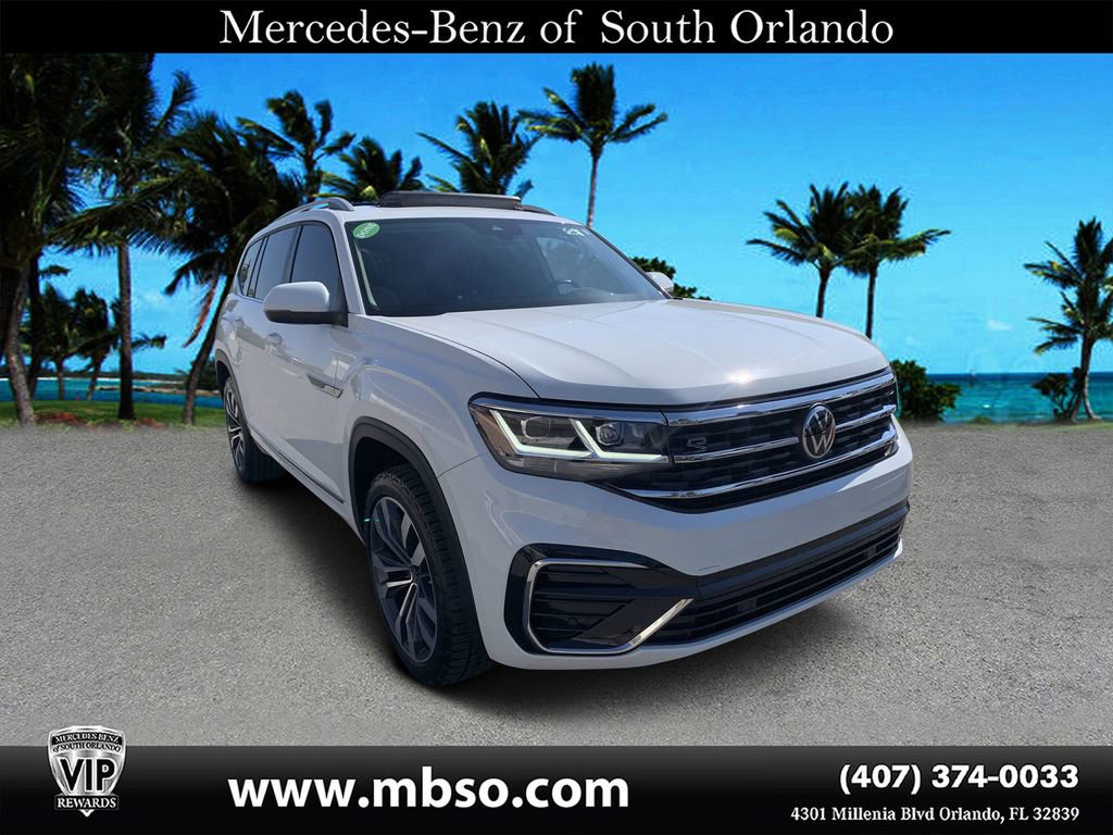 Used 2021 Volkswagen Atlas SEL R-Line