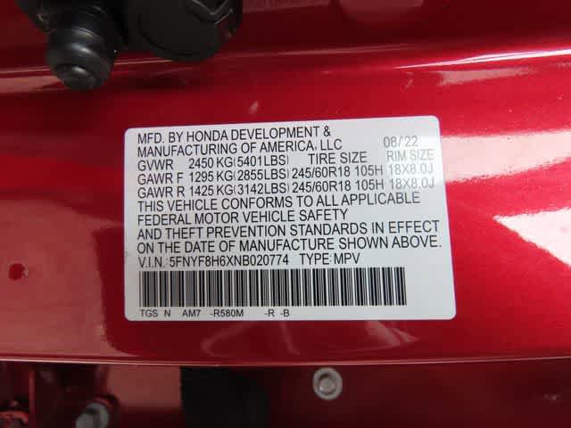 Certified 2022 Honda Passport TrailSport image 29