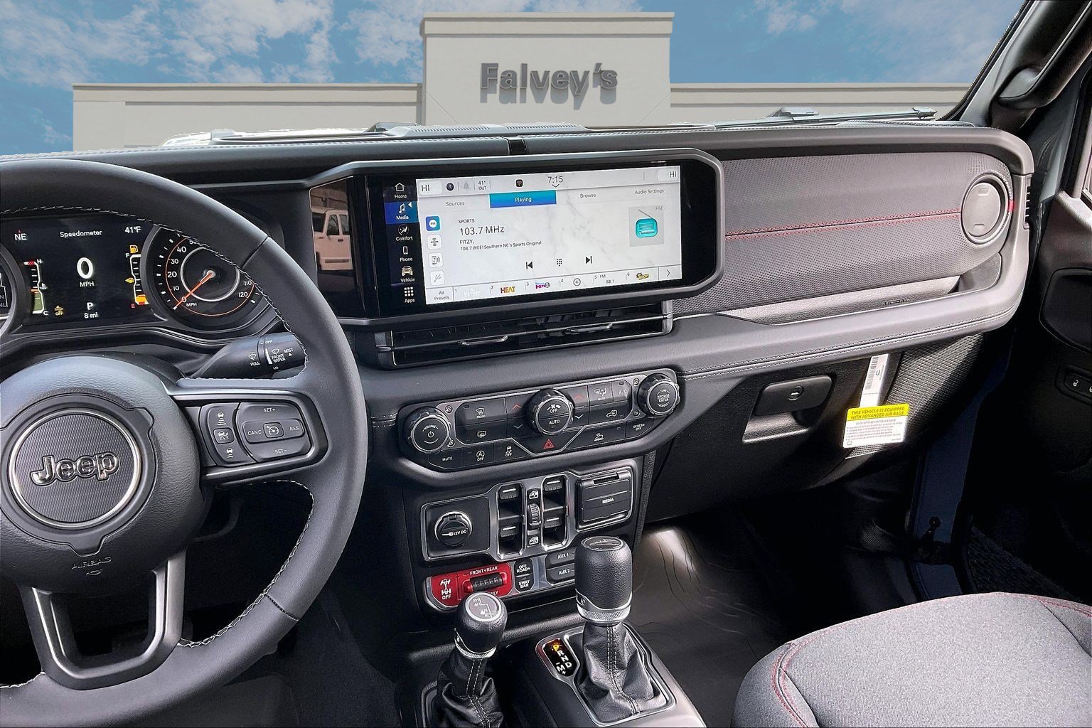 New 2026 Jeep Gladiator Rubicon w/ Steel Power Dome Hood Package image 7