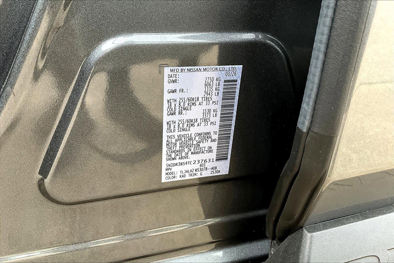 New 2026 Nissan Pathfinder SV w/ SV Premium Package FWD image 17
