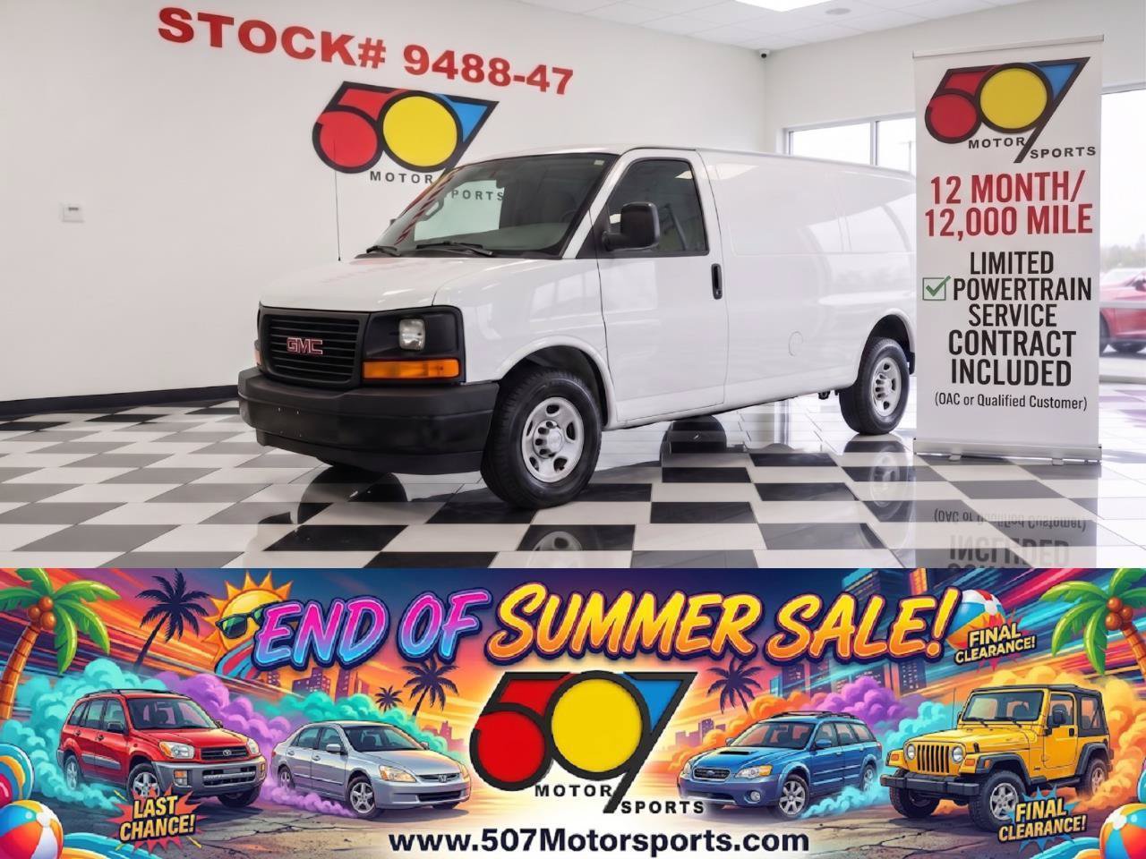 Used 2016 GMC Savana 3500 RWD image 1