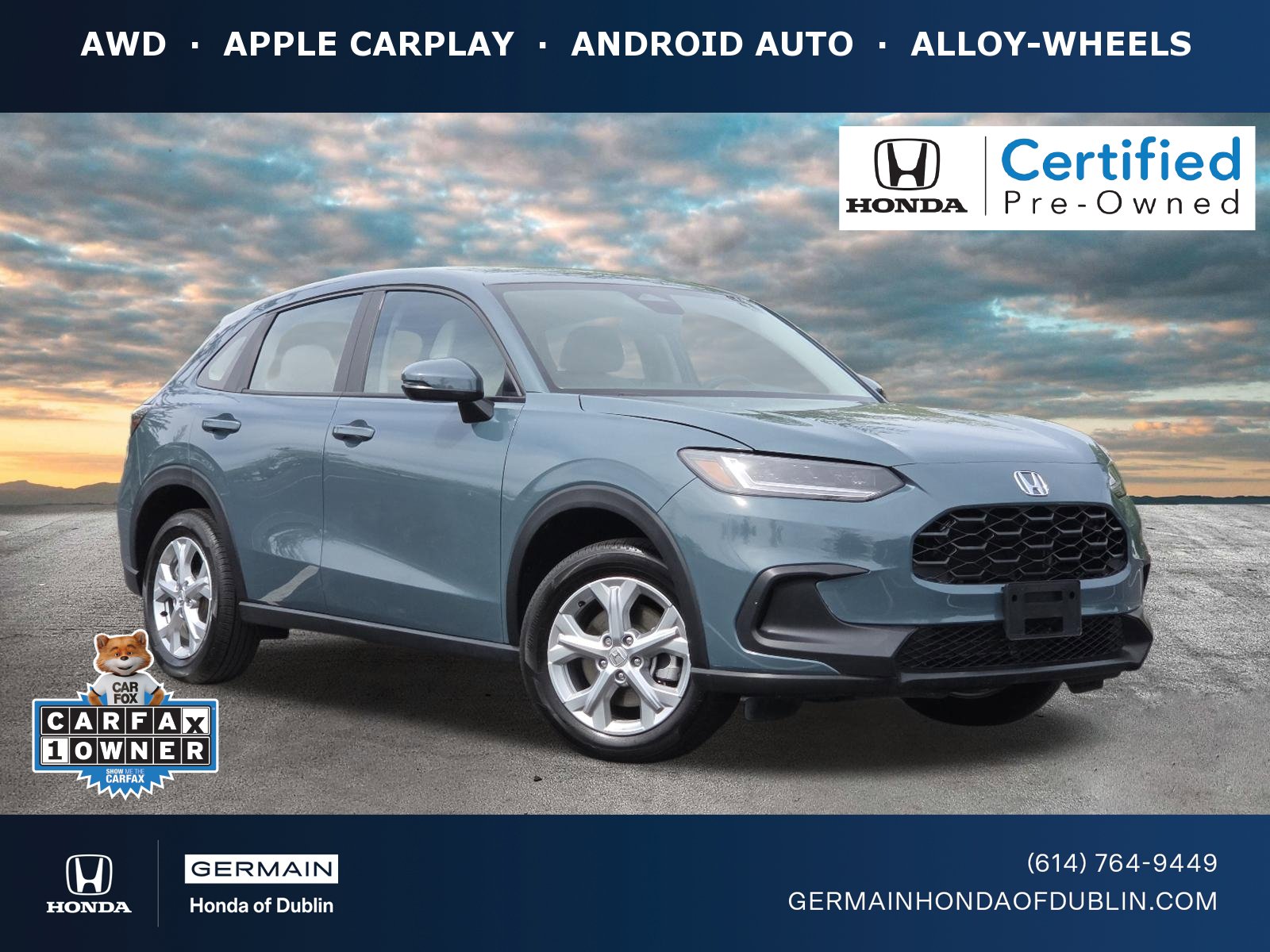 Certified 2025 Honda HR-V LX