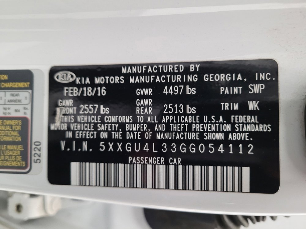 Used 2016 Kia Optima EX FWD image 33