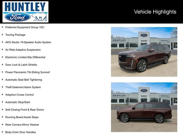 Used 2022 Cadillac Escalade Sport w/ Touring Package image 2