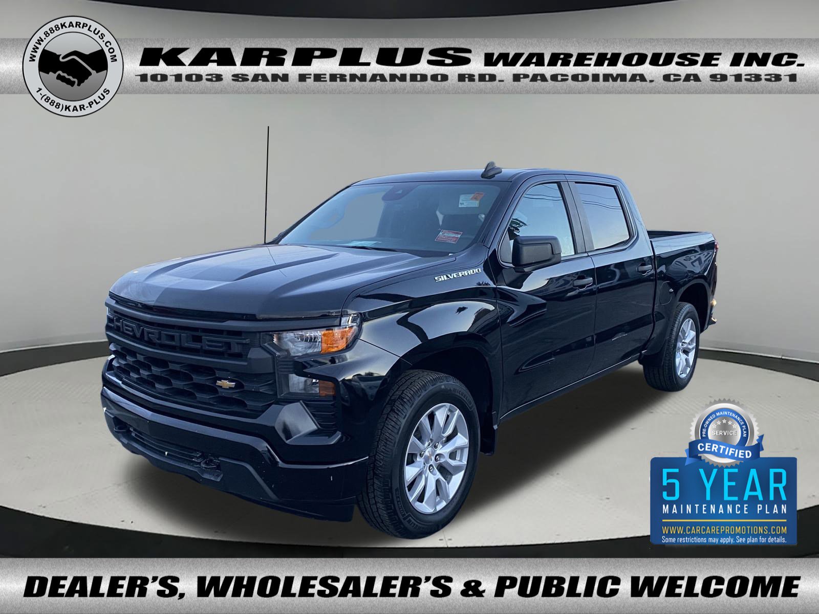 Used 2022 Chevrolet Silverado 1500 Custom image 1