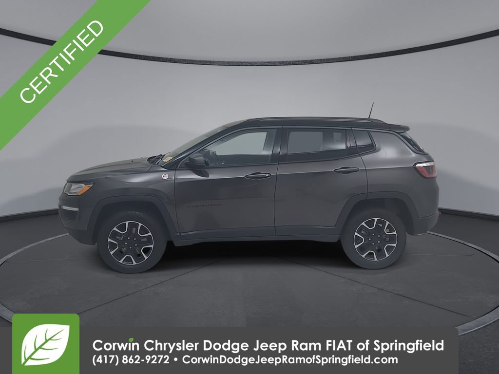 Certified 2020 Jeep Compass Trailhawk w/ Cold Weather Group image 9