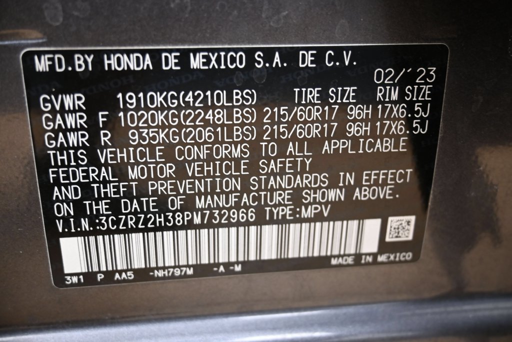 Used 2023 Honda HR-V LX image 39