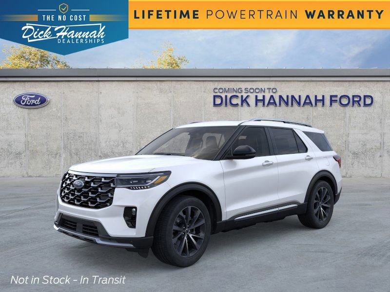 New 2025 Ford Explorer Platinum