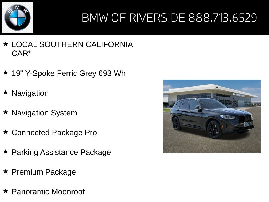 Used 2023 BMW X3 sDrive30i w/ Premium Package image 15