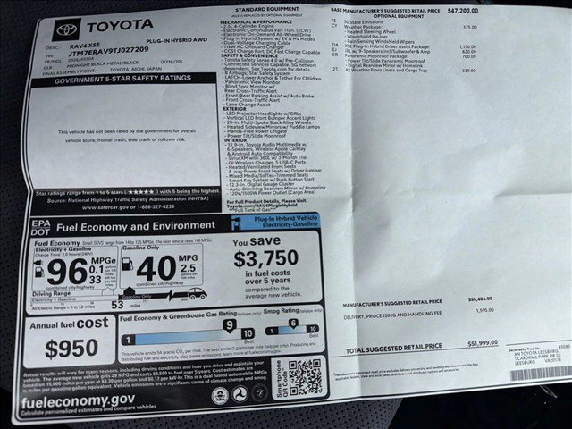 New 2026 Toyota RAV4 XSE w/ Panoramic Sun Roof Package AWD/4WD image 25