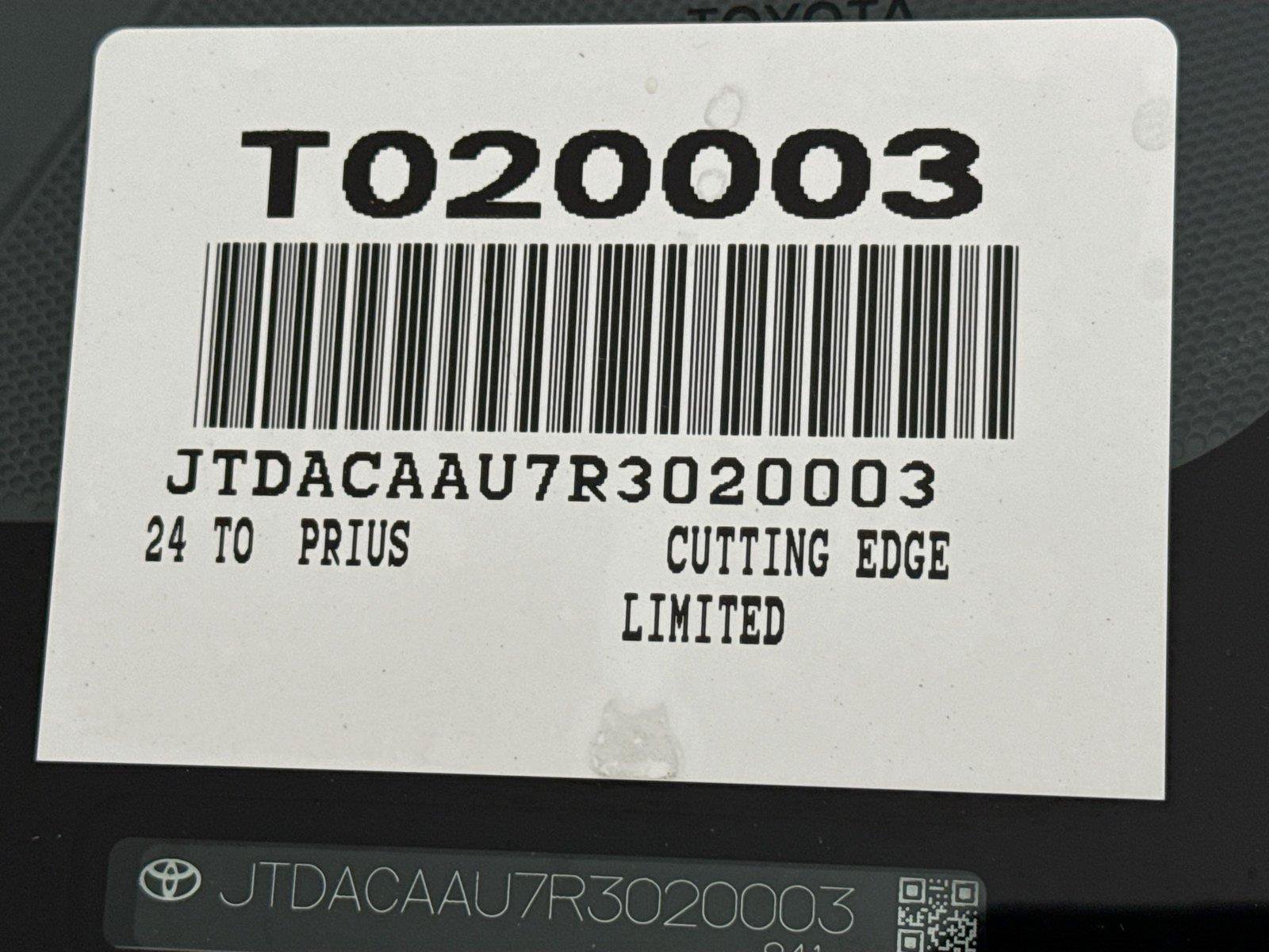 Certified 2024 Toyota Prius Limited w/ Limited Premium Package FWD image 63