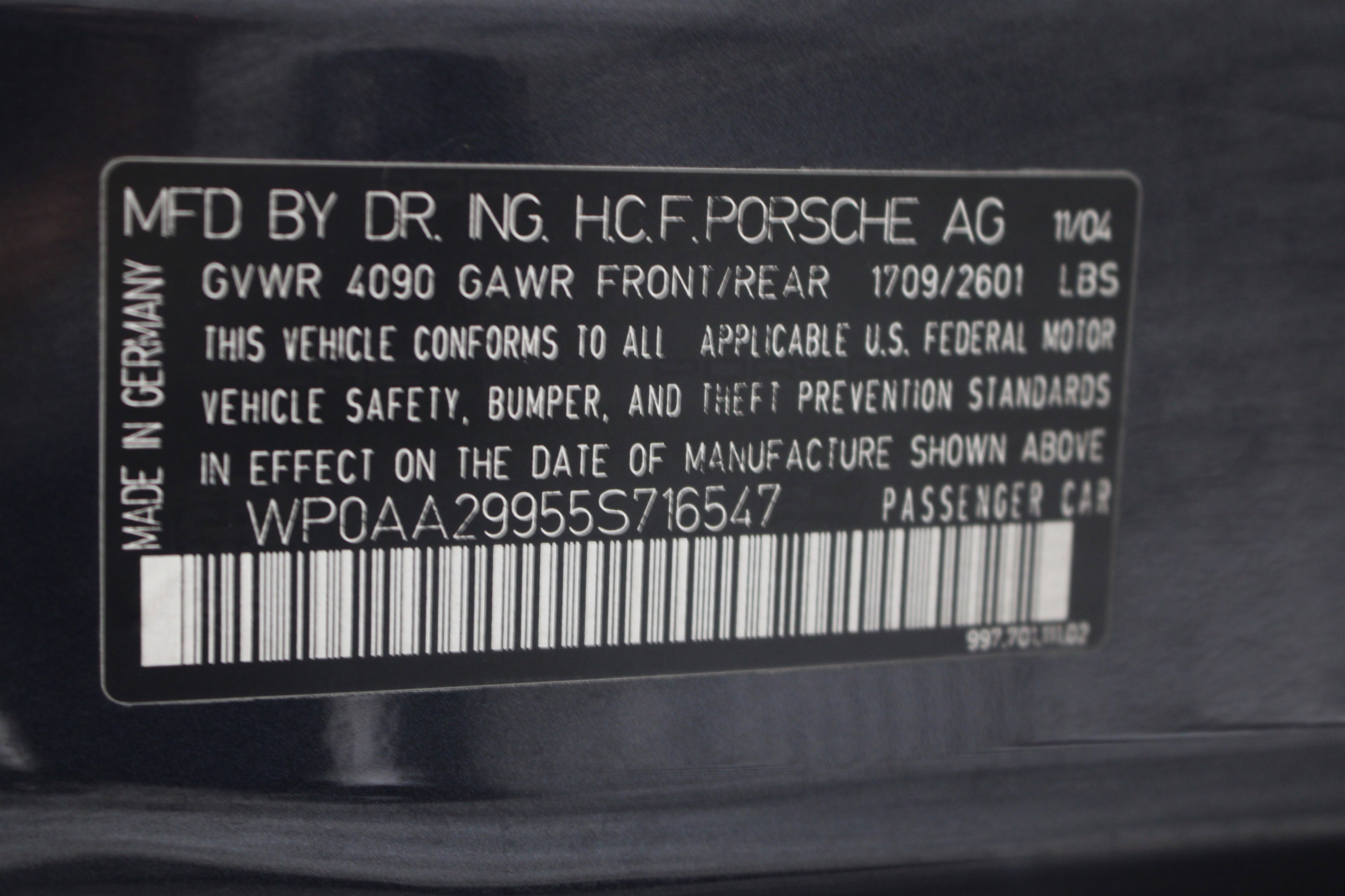 Used 2005 Porsche 911 Carrera RWD image 37