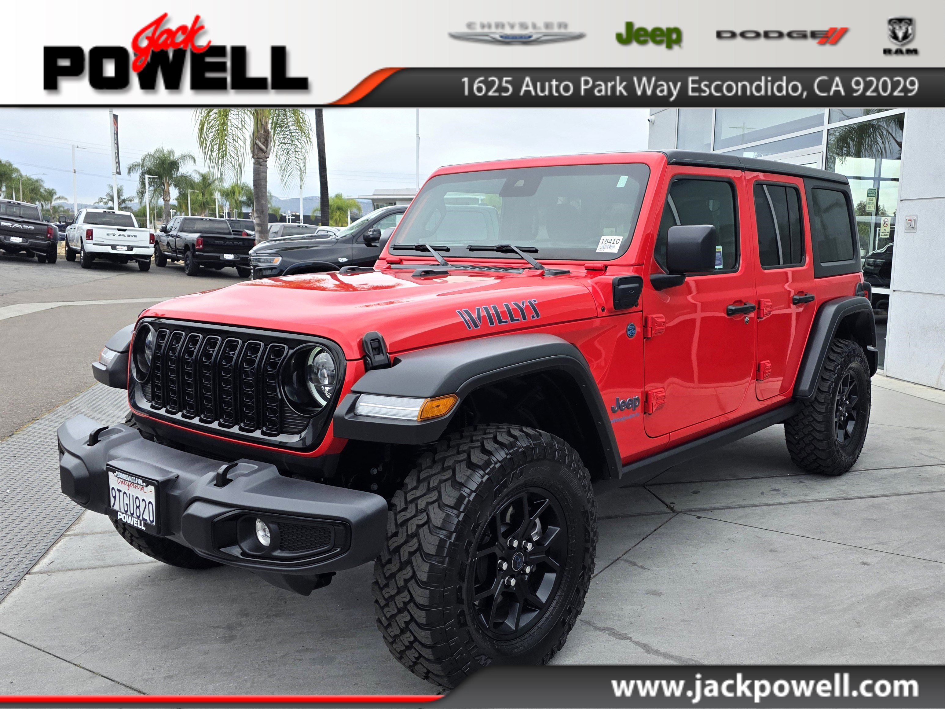 Certified 2025 Jeep Wrangler Willys image 1