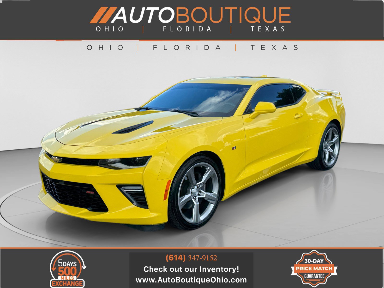 Used 2017 Chevrolet Camaro SS RWD image 1