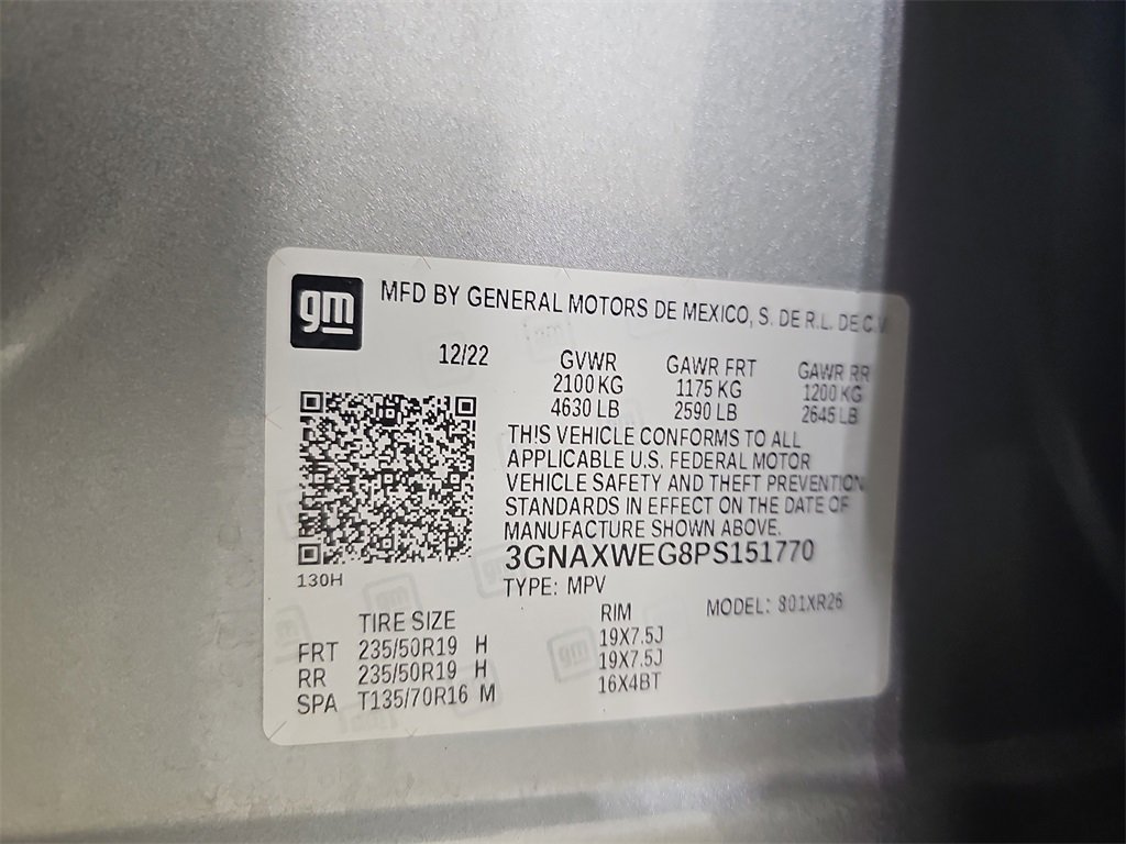 Certified 2023 Chevrolet Equinox RS image 42