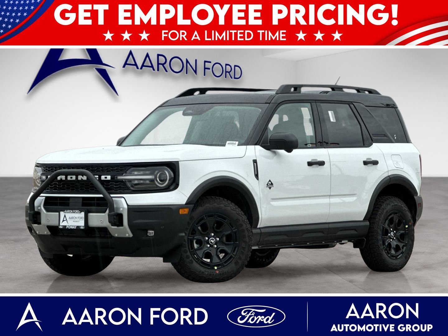 New 2025 Ford Bronco Sport Outer Banks w/ Sasquatch Outer Banks Package AWD/4WD image 1