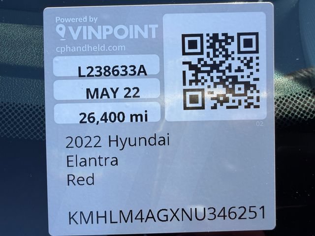 Used 2022 Hyundai Elantra SEL FWD image 47
