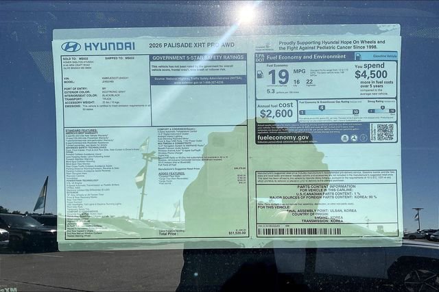 New 2026 Hyundai Palisade XRT Pro image 14