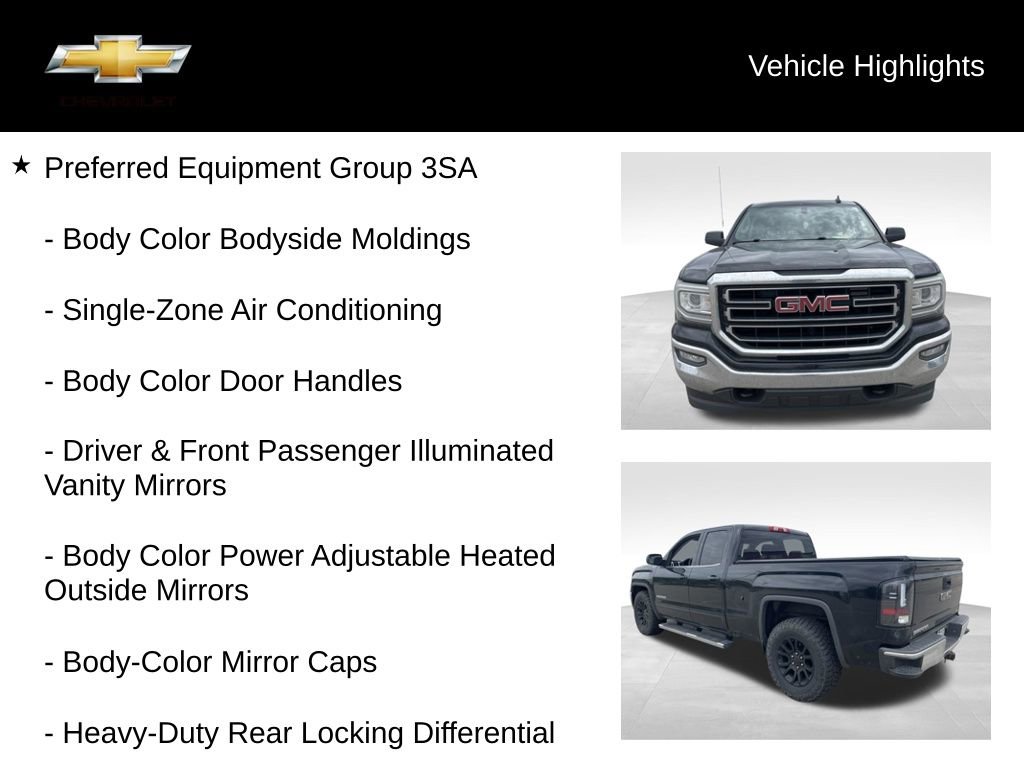 Used 2018 GMC Sierra 1500 SLE w/ SLE Value Package AWD/4WD image 19