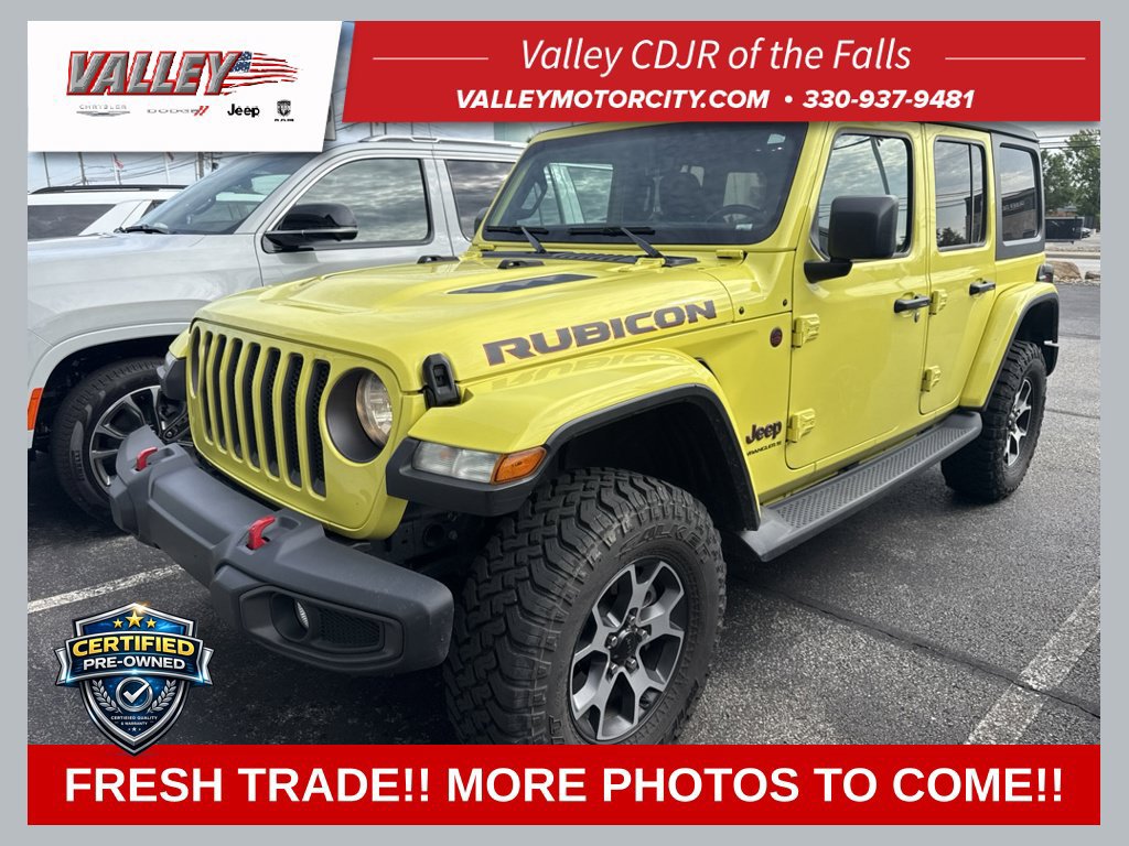 Used 2023 Jeep Wrangler Unlimited Rubicon w/ Cold Weather Group AWD/4WD image 1
