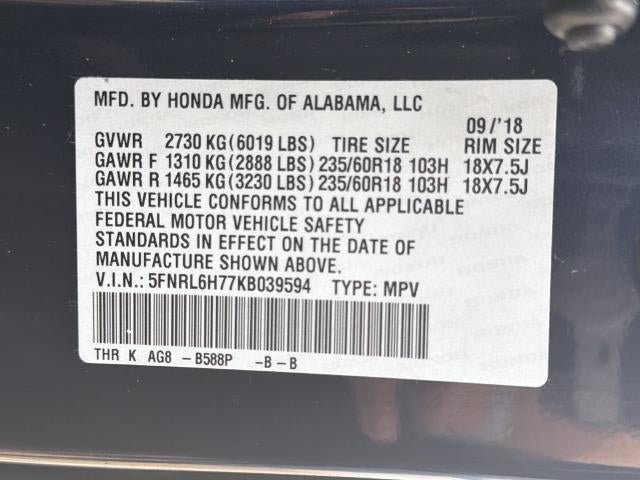 Used 2019 Honda Odyssey EX-L image 34