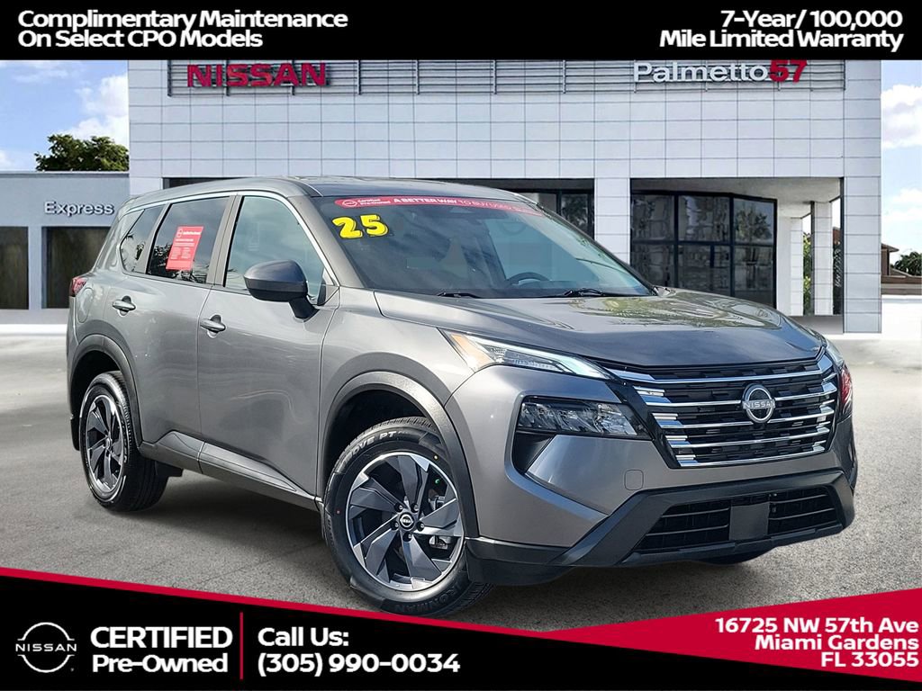Certified 2025 Nissan Rogue SV
