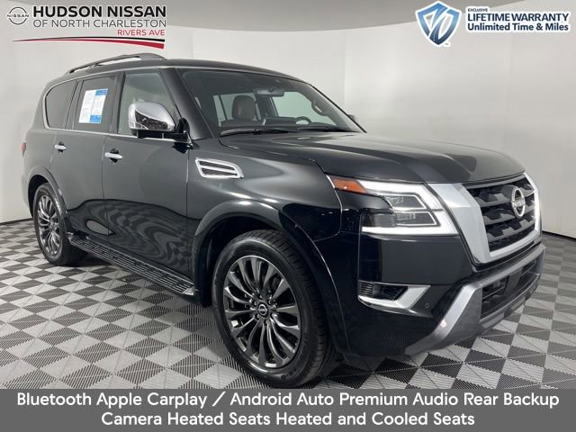 Used 2024 Nissan Armada Platinum w/ Captain's Chairs Package