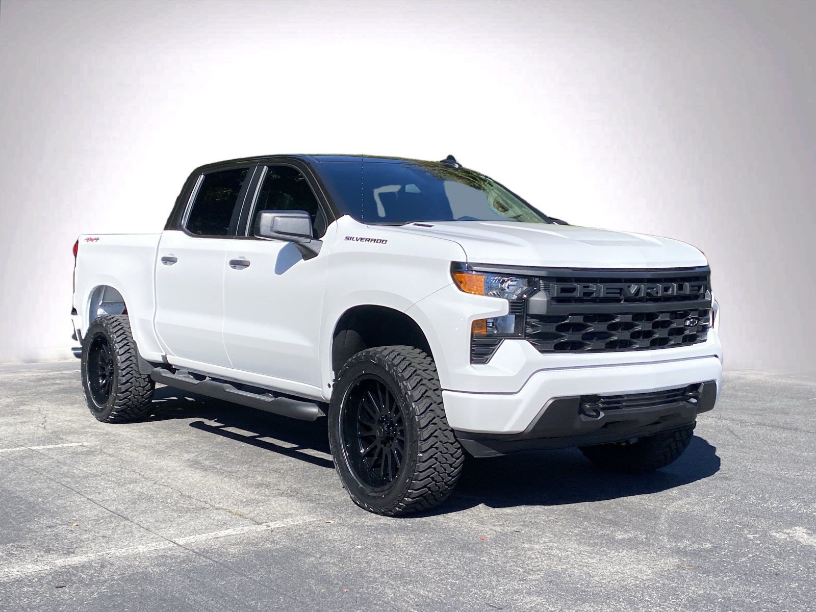 Used 2026 Chevrolet Silverado 1500 Custom w/ Turbomax Blackout Package AWD/4WD image 2