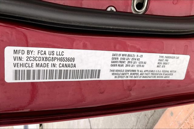Certified 2023 Dodge Charger SXT RWD image 33