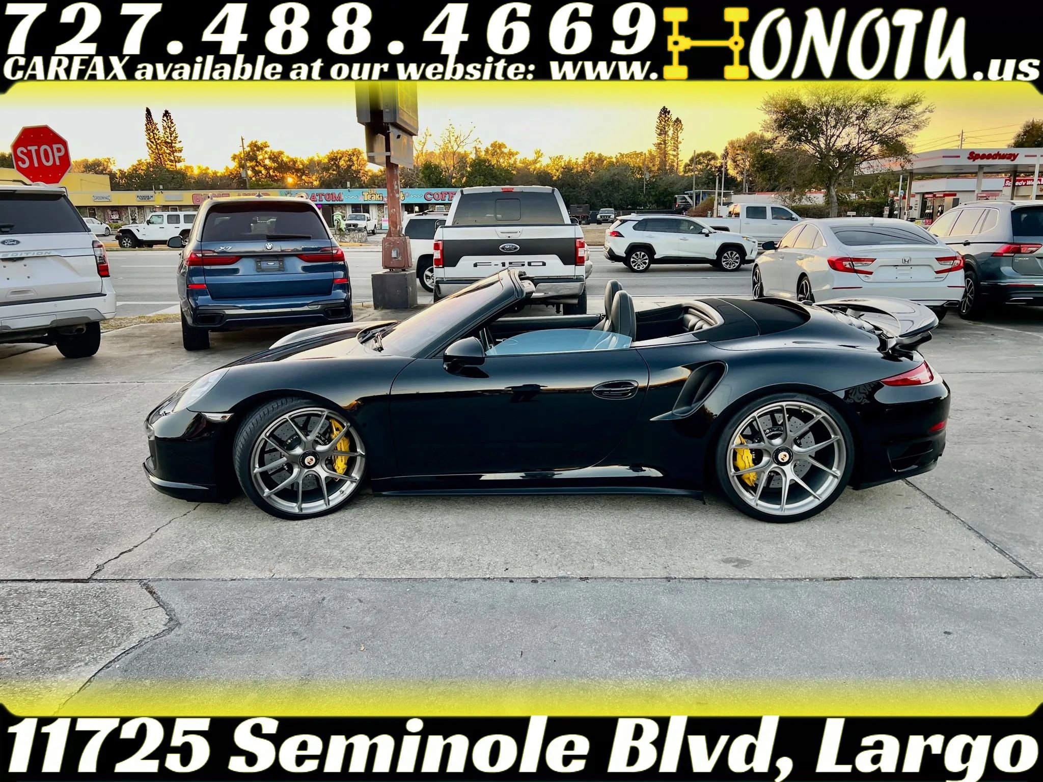Used 2015 Porsche 911 Turbo S AWD/4WD image 8