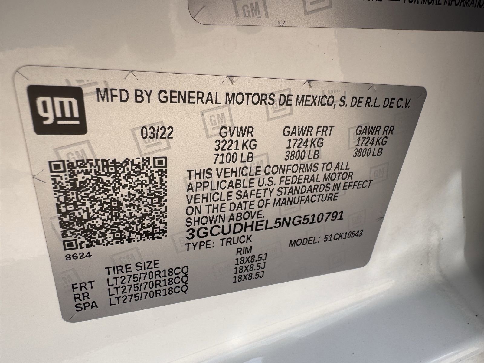 Used 2022 Chevrolet Silverado 1500 ZR2 w/ Technology Package image 35