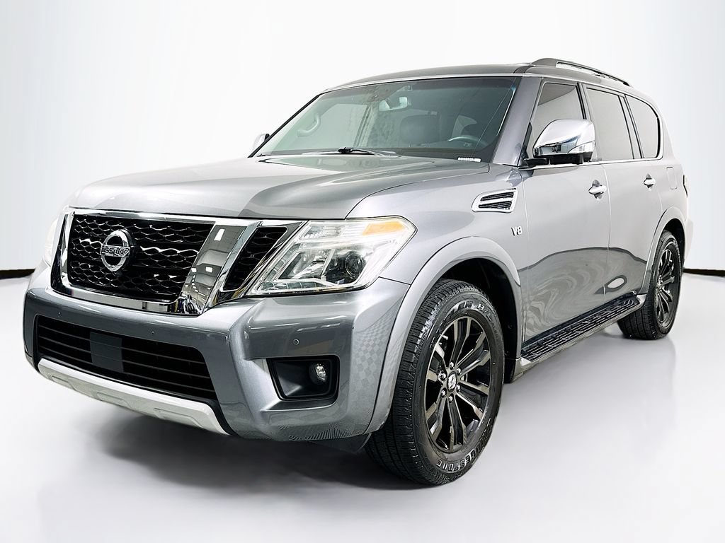 Used 2017 Nissan Armada Platinum w/ Captain Seat Package RWD image 1