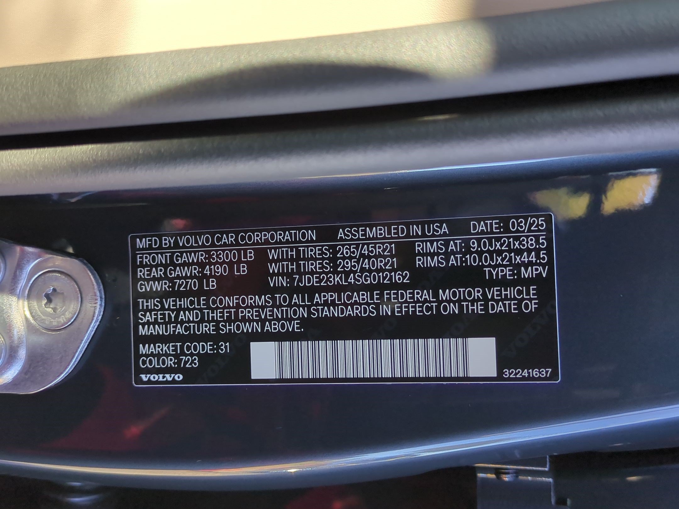 Used 2025 Volvo EX90 Ultra AWD/4WD image 34