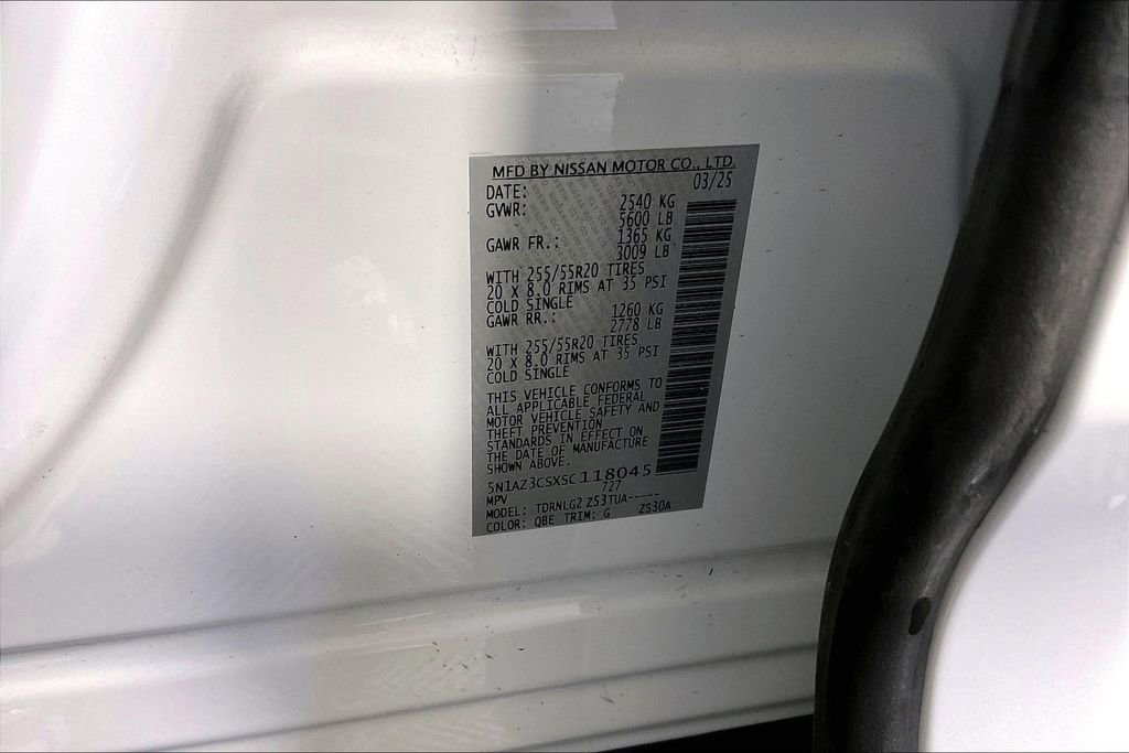 Certified 2025 Nissan Murano SL image 42