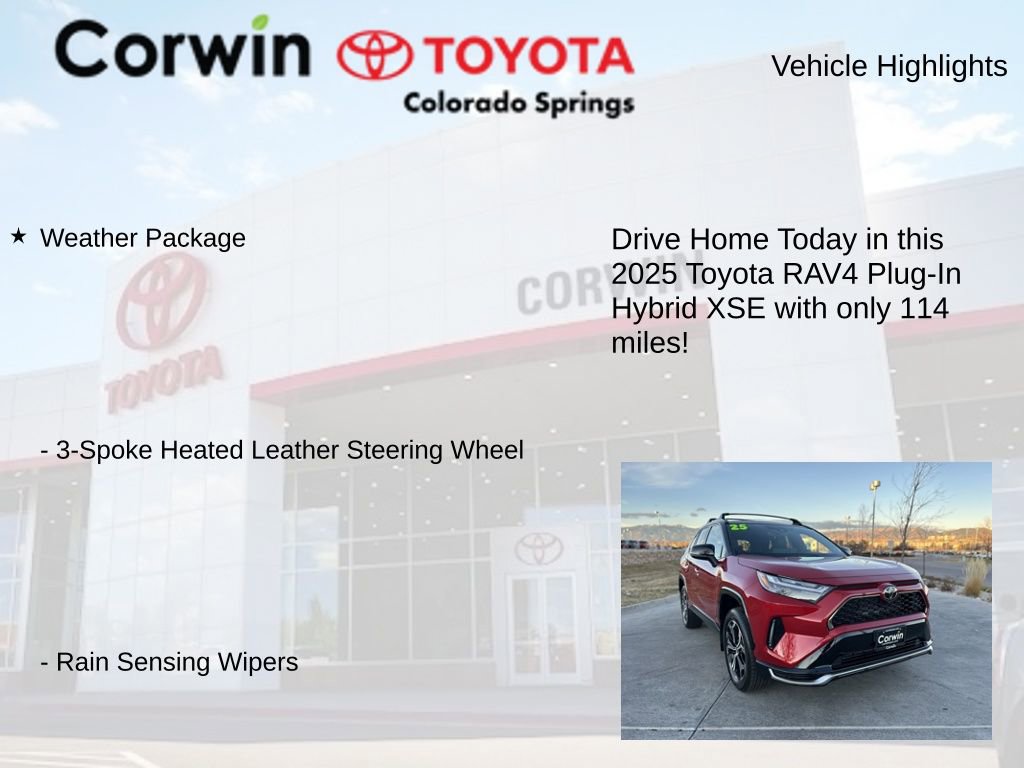 Used 2025 Toyota RAV4 XSE w/ Weather Package image 7