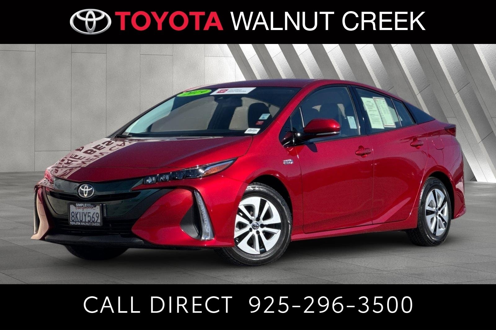 Certified 2019 Toyota Prius Prime Plus