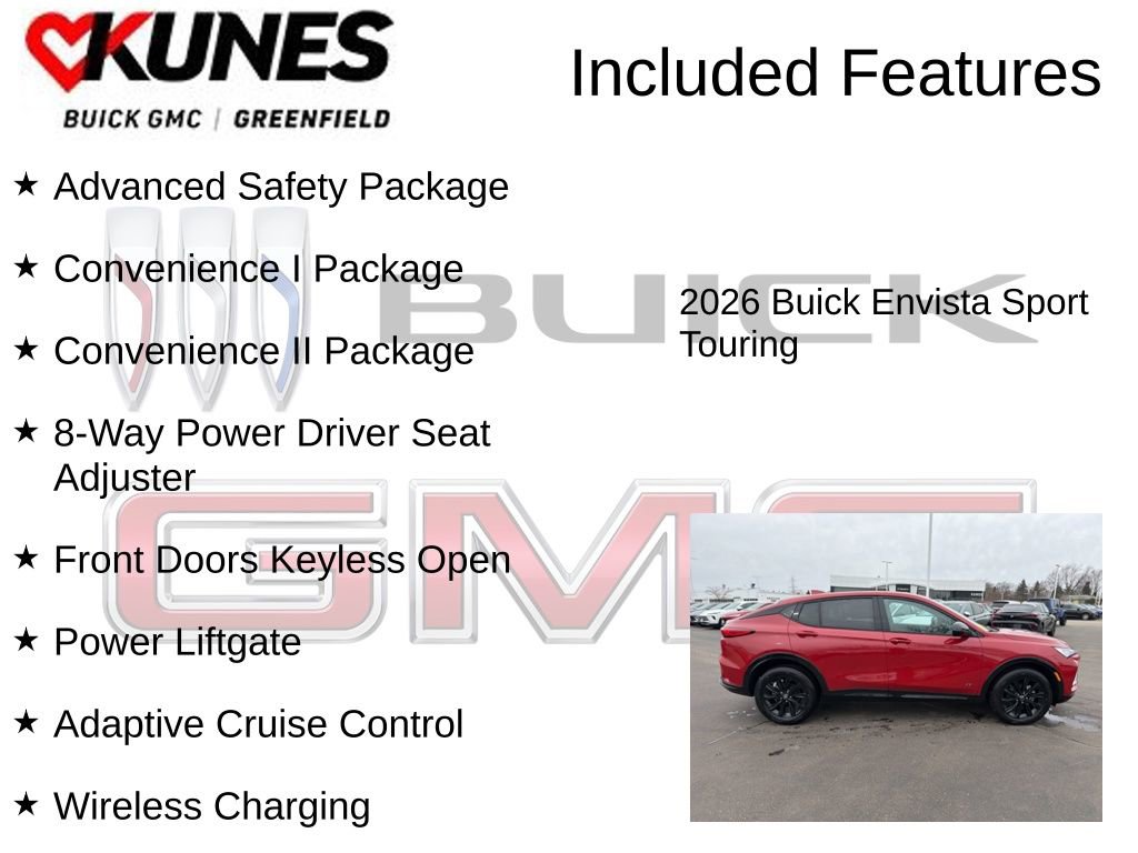 New 2026 Buick Envista Sport Touring w/ Convenience I Package image 3
